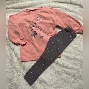 BCBG Girls Hoodless Sweatshirt and Leggings